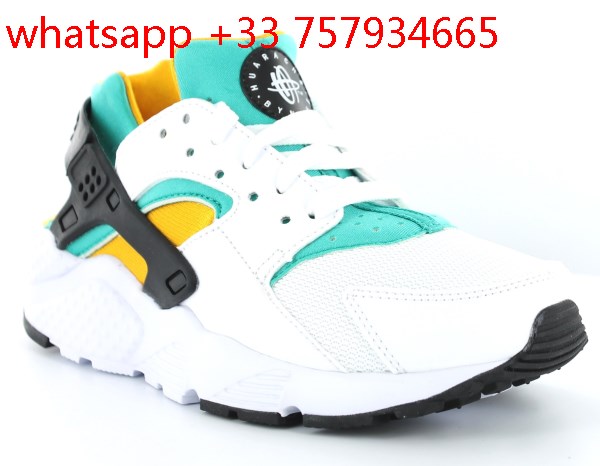 nike huarache femme verte